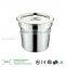metal soup bucket soup pot with lid