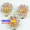 China factory wholesale metal craft flower, metal rose flowers for crafts,