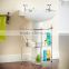 2 Tier Bathroom Under Basin Sink Storage Shelf Rack & shampoo holder BR01