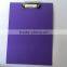 Purple PP and Paperboard A4 Clipboard