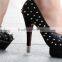 Promotional noise reduction plastic high heel shoe cover