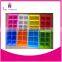 8 Bar Square Silicone soap Molds with high quality