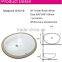 wholesale Low price high quality porcelain bathroom under basin white