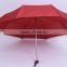 21''*8k fiberglass and aluminum rib 3 Folding umbrella