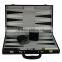Leather Travel Suitcase of Backgammon Set