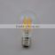 A60 E27 6W A60 4W Clear electric bulb 6w led filament bulb