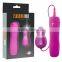Flashing Light 7 Mode Duo Balls Vibration Bullet Sex Toys For Women