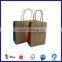 handmade brown paper shopping bag