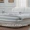 Popular leather bed tufted with crystals