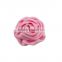 DIY Handmade Rolled Satin Rose Flower