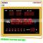 led table clock with calendar, alaram,temperature