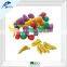 Small MOQ Educational Toy Fruit Blueberry Set With 6colors 6shapes 108PCS Per Set