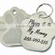 Low price cheap dog id tags Wholesale hot sales customize pet id tags high quality cheap dog id tags