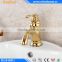 Beelee BL0405G Fashion Teapot Basin Mixer, Single Handle Bathroom Golden Faucet