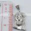 Wholesale Fashion Hip Hop Jewelry Gold Plated 925 Sterling Silver CZ Created Diamond Jesus Face Head Pendant Piece Jesus Pendant