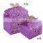 Punctual timing exquisite workmanship in stock candy box /wedding candy box /packing box