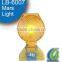 LB-6007 solar power led traffic warning barricade flash light