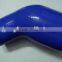 45 degree silicone elbow reducer hose
