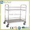 Stainless Steel Restaurant Collect Trolley