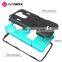 Low MOQ have stock dual layer armor combo defender protective case with kickstand for LG stylo2 plus