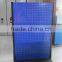factory sale metal display rack with wheels