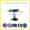 Aluminum digital podium/lectern with touch screen
