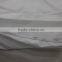 Microfiber Pillow Case/Pillow Shell with Silver Satin Piping
