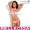 Young & Gorgeous - RELLECIGA New High Contrast Floral Blooming Pattern Push-Up Halter Top Hot Sex Girl Bikini Swimsuit