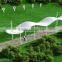 Shopping center landscape Membrane Structure Tensile canopy PTFE