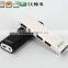Harmonica Shaped USB 2.0 4 Port USB Hub, Multi USB 2.0 Hub