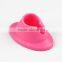 2015 pink color plastic base nail polish bottle holder