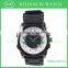 Stainless steel back water resistant quartz watch