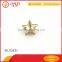 Star shaped metal rivet for garment/handbags/jeans/clothes