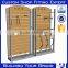 Customized good quality fashionable wall mounted display cabinets