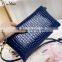 Low cost leather sling shoulder bag ladies purses handbags