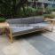 Classic bamboo furniture garden set, outdoor sofa set with side table