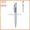 Promotional Cheap Plastic High-tech Spiral Design Ball Pen Supplier