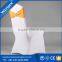 Top Quality Shirred Lycra Spandex Chair Cover With Diamond Buckle Wholesale Wedding Chair Cover With Plume Sash
