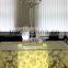 wedding dining table, led dining table set for sale