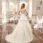 VDN04 Tulle Ball Gown Bridal Wedding Dress 2016 Crystal Beaded Bodice White Vestido De Festa Longo for Wedding Party