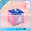 Casual cube modern footstool ottoman