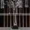 2016 newest design of 5 arms crystal glass candelabra for decoration