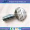 18/8 Stainless Steel Decorative Solid Brass Knurled Knobs, Knurled Thumb Screw