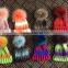 Customized colour Fashion Popular Female Hat With Raccoon Fur Ball