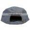 Customized Colorful 5 Panel Blank Corduroy Flat Brim Snapback Cap With Your Logo