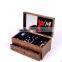 Antique high quality Retro wood jewellery box with mirror