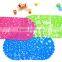 Non slip pebble stone bath mat
