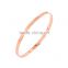 Memories Bangles with Customize Design Word 'LET YOUR LIGHT SHINE' with 4mm/7mm Width