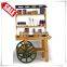 POP Wooden Store Display Cart with Chalkboard