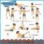 new plastic health fitness exercise elastic rope cord
